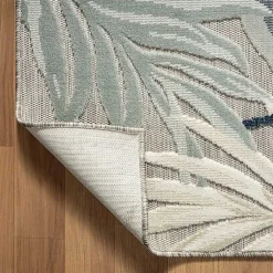 Kirklands Home Outdoor Rugs|Ferns and Palms Indoor/Outdoor Area Rug, 7x9