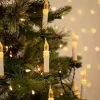 Discount Flickering LED Clip on Candle Christmas Lights Christmas Tree Decorations
