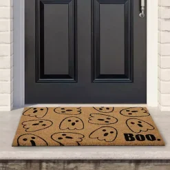 Kirklands Home Doormats|Floating Ghosts Boo Coir Doormat