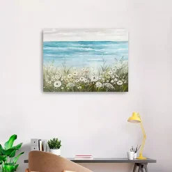 Kirklands Home Canvas Art|Floral Coast Canvas Art Print, 32x24 in.