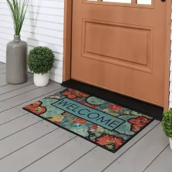 Kirklands Home Doormats|Floral Ethereal Doormat Multi