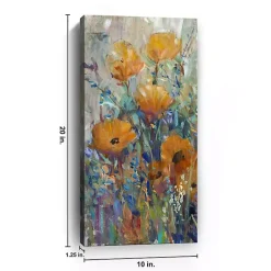 Kirklands Home Canvas Art|Floral Expression III Giclee Canvas Art Print Multi
