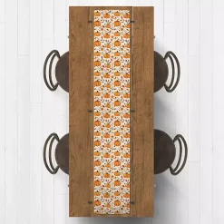Best Floral Pumpkin Patch Table Runner, 72 in. Fall
