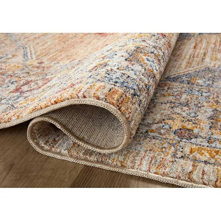 Kirklands Home Area Rugs|Florence Sunset Medallion Area Rug, 6x9