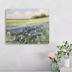 Kirklands Home Canvas Art|Flowers by the Sea Canvas Art Print