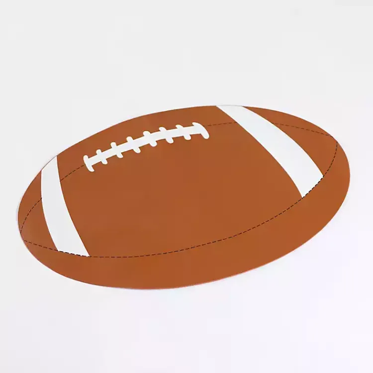 Kirklands Home Table Linens|Football Shaped Placemat