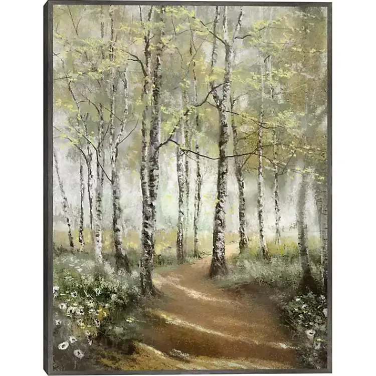 Kirklands Home Canvas Art|Forest Hush Framed Canvas Art Print