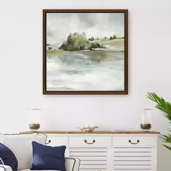 Kirklands Home Framed Art|Forest Look Out Framed Canvas Art Print