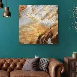 Kirklands Home Canvas Art|Formations Canvas Art Print, 35x35 in. Orange