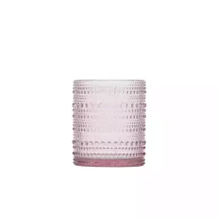 Kirklands Home Glassware & Drinkware|Fortessa Bead Short Glasses, Set of 6 Pink