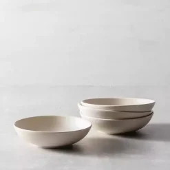 Kirklands Home Dinnerware|Fortessa Sand Ceramic Small Bowls, Set of 4 Tan