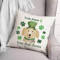 Sale Four Paws Four-Leaf Clovers Indoor/Outdoor Pillow Pillows