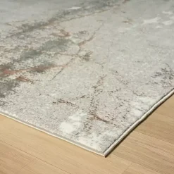 Kirklands Home Area Rugs|Fractional Stone Area Rug, 5x7 Gray