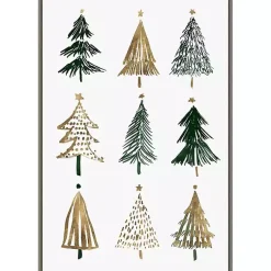 Discount Framed Christmas Trees Canvas Art Print Christmas Art & Wall Decor