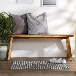 Kirklands Home Accent Rugs|French Recycled Cotton Accent Rug, 2x3 Blue