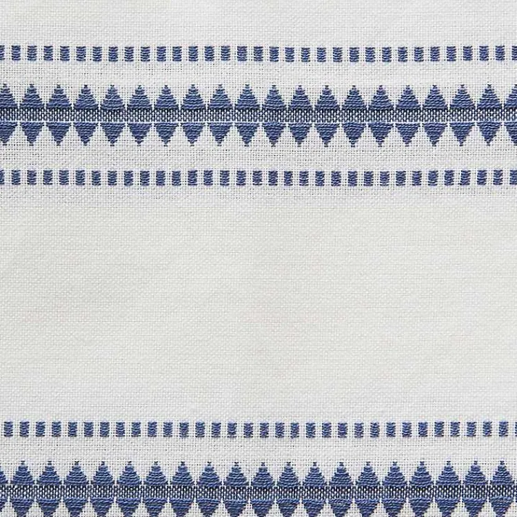 Kirklands Home Table Linens|French Zig Zag Stripe Table Runner, 72 in. Blue