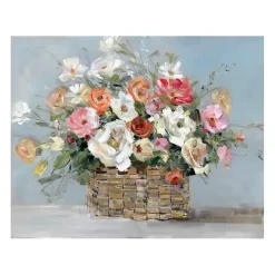 Kirklands Home Canvas Art|Fresh Flower Market Canvas Art Print Multi