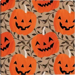 Discount Friendly Jack O Lanterns Canvas Art Print Halloween