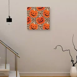 Discount Friendly Jack O Lanterns Canvas Art Print Halloween