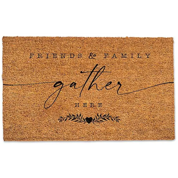 Kirklands Home Doormats|Friends & Family Gather Here Doormat