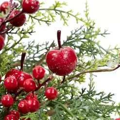 Outlet Frosted Berry and Crabapple Cedar and Pine Wreath Christmas Wreaths