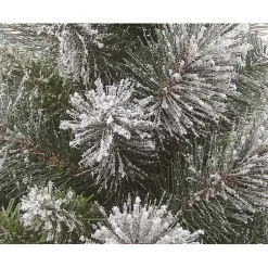 Online Frosted Christmas Tree Arrangement in Red Bag Christmas Arrangements & Garland