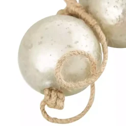 Hot Frosted Glass Orb Garland Decorative Accents