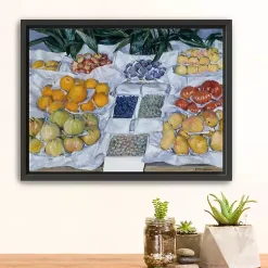 Kirklands Home Canvas Art|Fruit Displayed on Stand Canvas Print, 26x20 in.