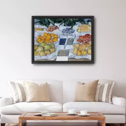 Kirklands Home Canvas Art|Fruit Displayed on Stand Canvas Print, 42x32 in.