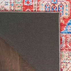 Kirklands Home Area Rugs|Fulton Traditional Area Rug, 5x7 Red