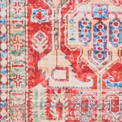 Kirklands Home Area Rugs|Fulton Traditional Area Rug, 7x10 Red
