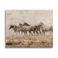 Kirklands Home Canvas Art|Galloping Horse Herd Canvas Art Print, 40x30 in.