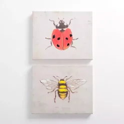 Kirklands Home Canvas Art|Garden Beauties Canvas Art Prints, Set of 2