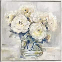 Kirklands Home Canvas Art|Garden Collections II Framed Canvas Art Print White