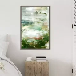 Kirklands Home Canvas Art|Garden Dreams Framed Canvas Art Print