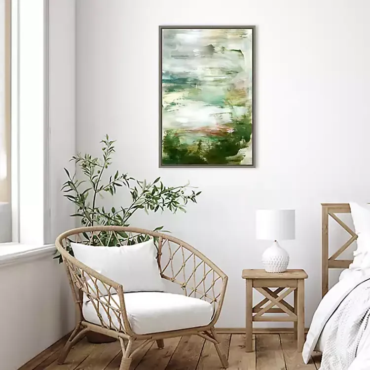 Kirklands Home Canvas Art|Garden Dreams Framed Canvas Art Print