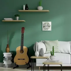 Kirklands Home Wall Quotes & Signs|Gather In Floral Wood Plank Wall Plaque