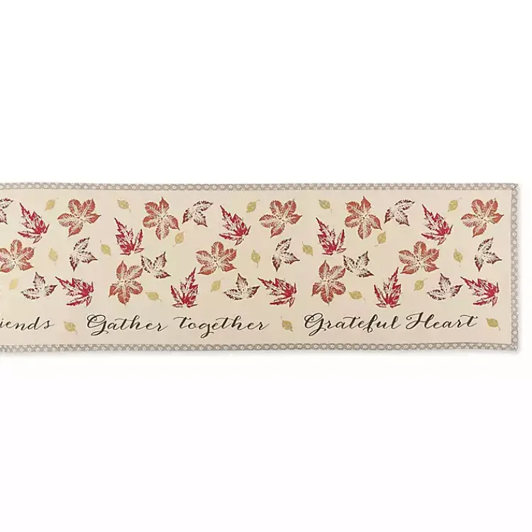 Hot Gather Together Fall Leaves Table Runner, 108 in. Fall