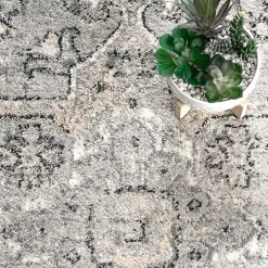 Kirklands Home Area Rugs|Gena Medallion Area Rug, 5x8