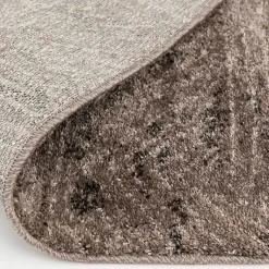 Kirklands Home Area Rugs|Geometric Kourt Area Rug, 2x7 Brown