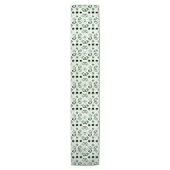 Clearance Geometric Shamrock Table Runner, 72 in. St Patricks Day Decorations