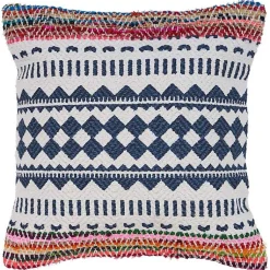Hot Geometric Stripe Throw Pillow Pillows