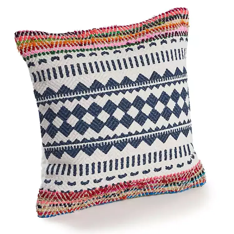 Hot Geometric Stripe Throw Pillow Pillows