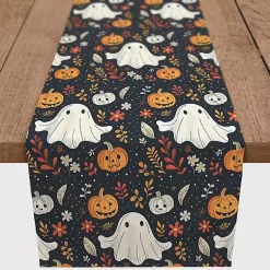 Online Ghosts and Pumpkins Halloween Table Runner, 90 in. Halloween