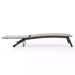 Kirklands Home Outdoor Seating|Gibson Gray Mesh Outdoor Loungers, Set of 2