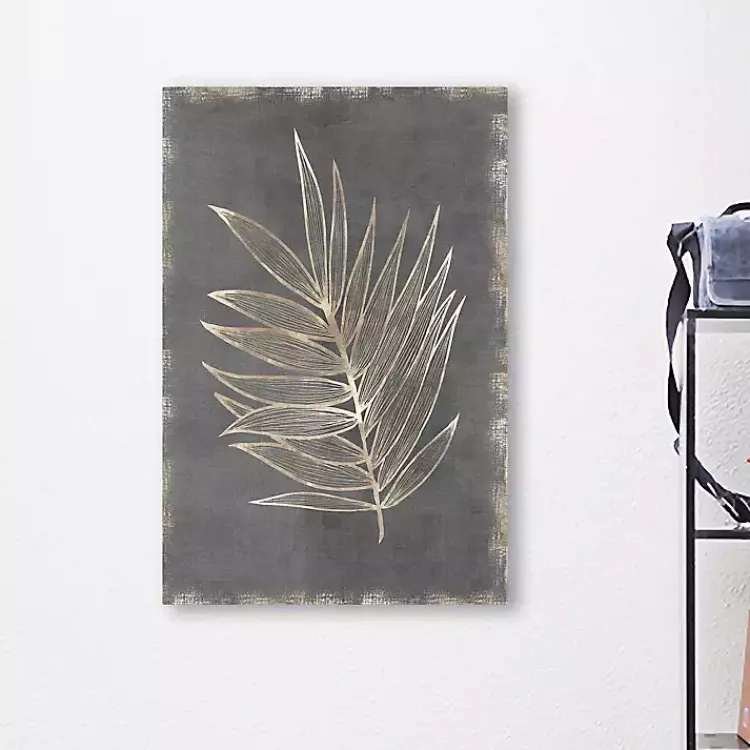 Kirklands Home Canvas Art|Gilded Botanical I Canvas Art Print