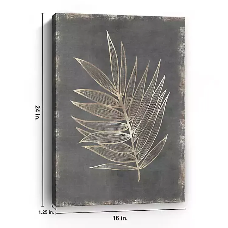 Kirklands Home Canvas Art|Gilded Botanical I Canvas Art Print