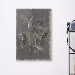 Kirklands Home Canvas Art|Gilded Botanical III Canvas Art Print