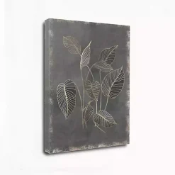 Kirklands Home Canvas Art|Gilded Botanical III Canvas Art Print