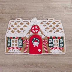 Sale Gingerbread Christmas Bath Mat Christmas Decorations
